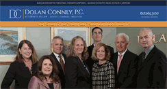 Desktop Screenshot of dolanconnlylaw.com